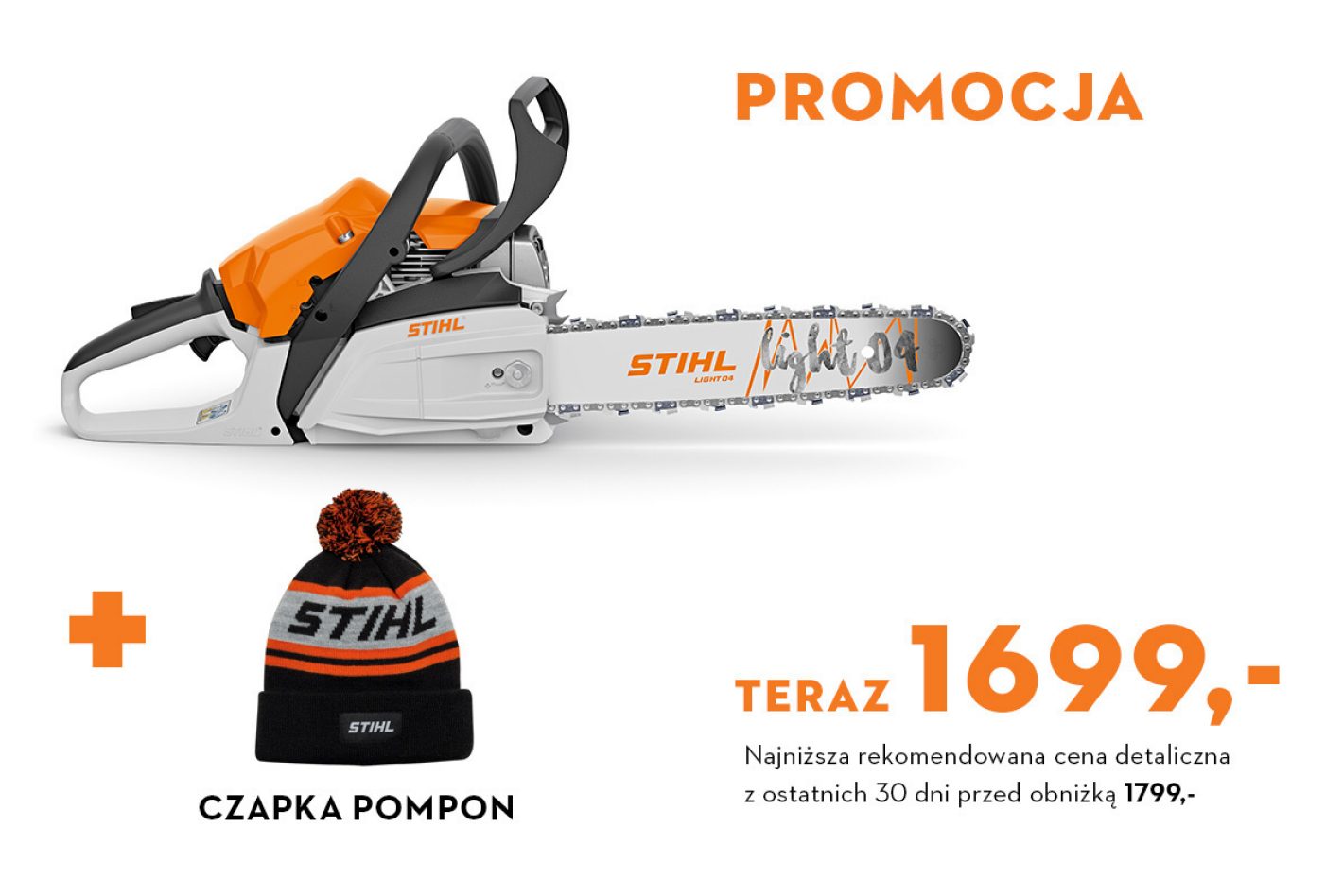 zdjęcie Pilarka MS 212 Pilarka spalinowa |1,8 kW 2,4 KM, mocna i poręczna pilarka do prac wokół domu, ogrodu oraz przy architekturze krajobrazu